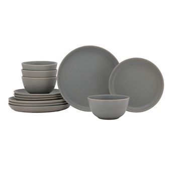 Mingle & Co. Sawyer Coupe 12 pc Dinnerware Set