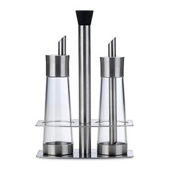 BergHOFF Orion 9" 3 pc 18/10 Stainless Steel Cream & Sugar Dispensers Set