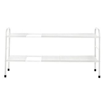 Home Complete 2 tier Adjustable Shelf Under Sink Organizer