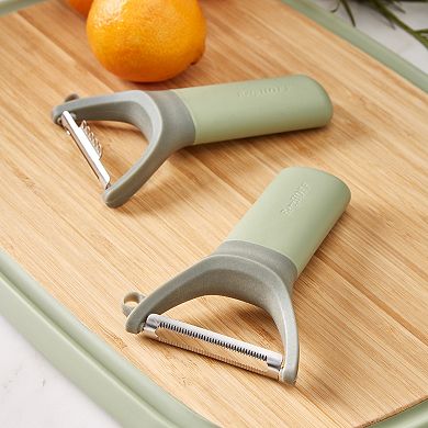 BergHOFF 5-in. Balance Stainless Steel Serrated Y-Peeler