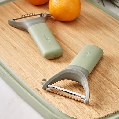 BergHOFF 5-in. Balance Stainless Steel Serrated Y-Peeler