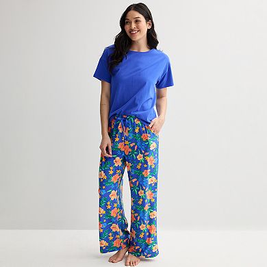 Women's Sonoma Goods For Life 2-pc. Mom's Day Pajama Top & Pajama Bottoms Set