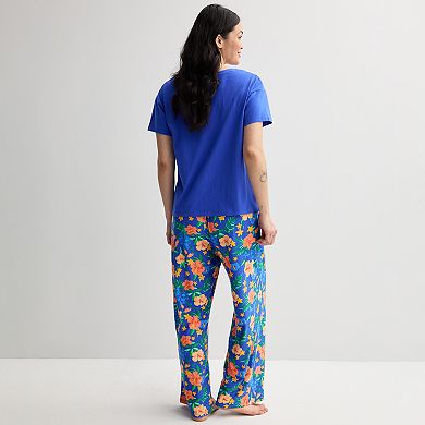Women's Sonoma Goods For Life 2-pc. Mom's Day Pajama Top & Pajama Bottoms Set
