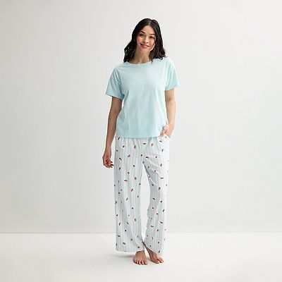 Women's Sonoma Goods For Life® 2-pc. Mom's Day Pajama Top & Pajama Bottoms Set