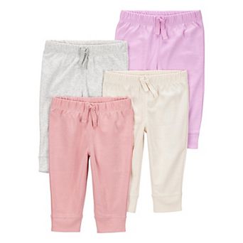 Baby Girl Carter's 4 pk Pull-On Pants Set