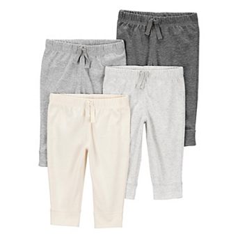 Baby Carter's 4 pk Pull-On Pants