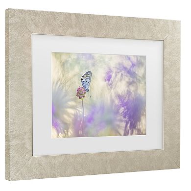Henrik Spranz Pulsatilla Meadow Framed Wall Art with Mat
