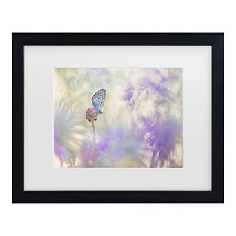 Henrik Spranz Pulsatilla Meadow Framed Wall Art with Mat