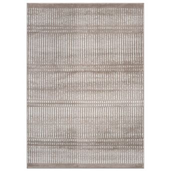 World Rug Gallery Contemporary Minimalistic Stripe Lines Area Rug