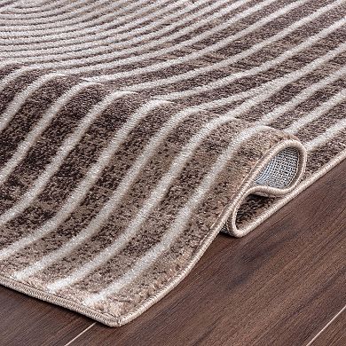 World Rug Gallery Contemporary Arch Knot Design Area Rug