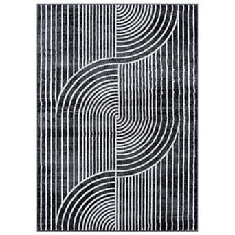 World Rug Gallery Contemporary Arch Knot Design Area Rug