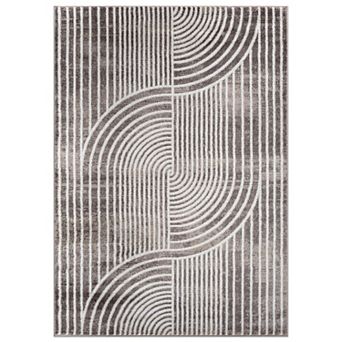World Rug Gallery Contemporary Arch Knot Design Area Rug