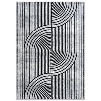 World Rug Gallery Contemporary Arch Knot Design Area Rug