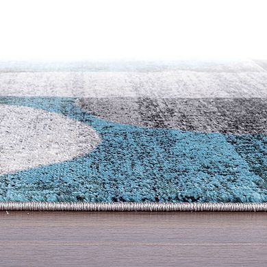 World Rug Gallery Modern Geometric Design Area Rug