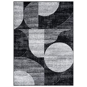 World Rug Gallery Modern Geometric Design Area Rug