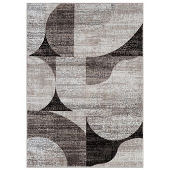 World Rug Gallery Modern Geometric Design Area Rug
