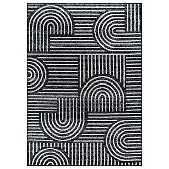 World Rug Gallery Bohemian Stripe Arch Design Area Rug