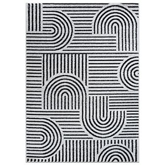 World Rug Gallery Bohemian Stripe Arch Design Area Rug