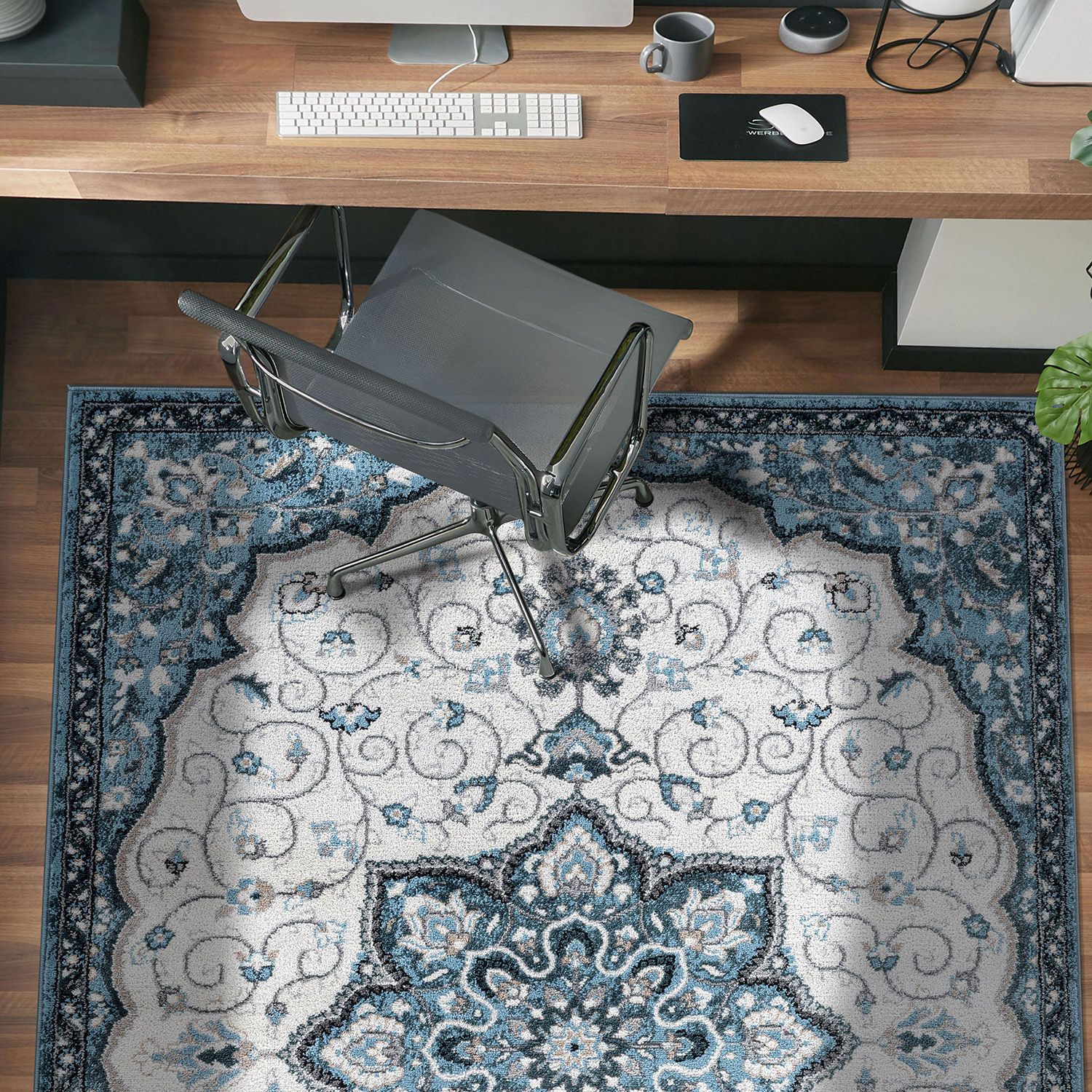 World Rug Gallery Traditional Medallion Area Rug