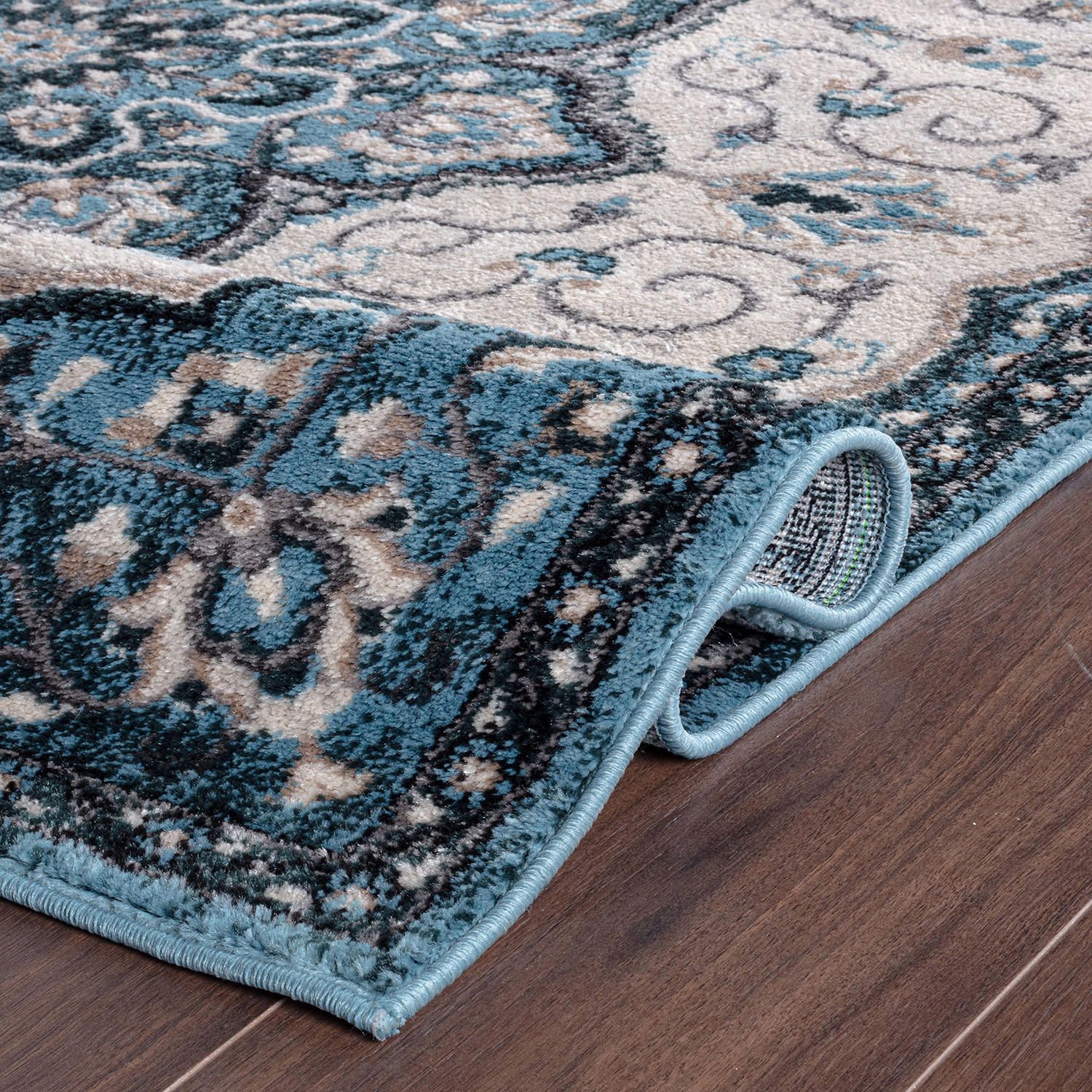 World Rug Gallery Traditional Medallion Area Rug
