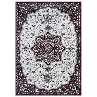 World Rug Gallery Traditional Medallion Area Rug