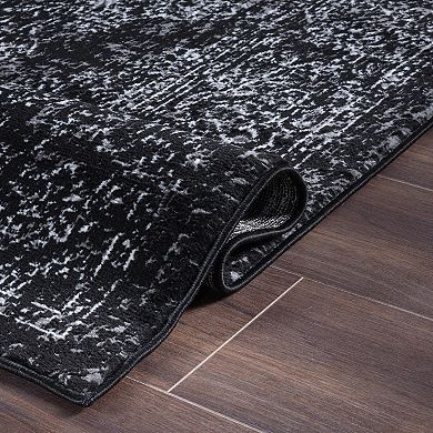 World Rug Gallery Sky Vintage Distressed Area Rug