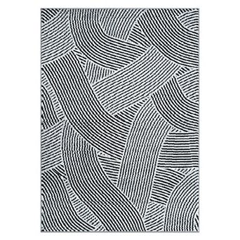 World Rug Gallery Sky Bohemian Stripe Area Rug