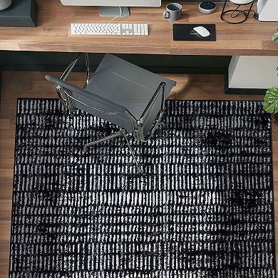 World Rug Gallery Sky Bohemian Minimalist Area Rug