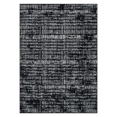 World Rug Gallery Sky Bohemian Minimalist Area Rug