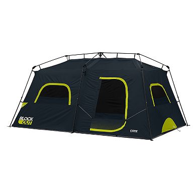 Core 9 Person Instant Blockout Cabin Tent