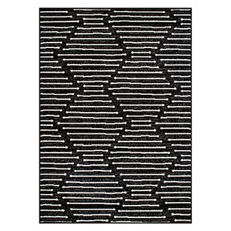 World Rug Gallery Milan Boho Stripe Design Area Rug
