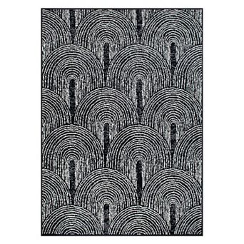 World Rug Gallery Milan Contemporary Bohemian Arch Area Rug
