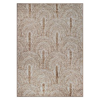World Rug Gallery Milan Contemporary Bohemian Arch Area Rug