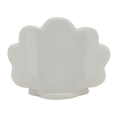 Shell Ceramic Taper Candle Holder Table Decor