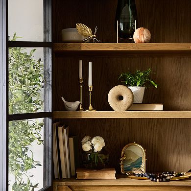 Everyday Decor Black Wood Beaded Garland