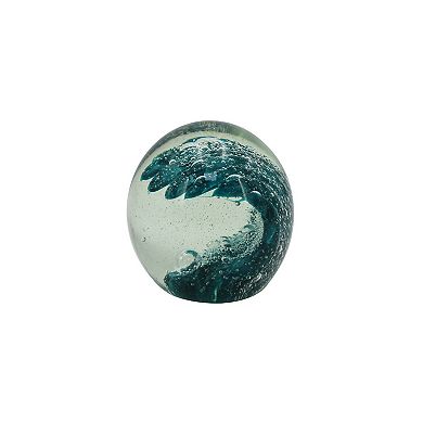 Ocean Wave Glass Orb