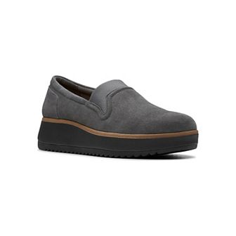 Clarks® Zylah Sky Women's Suede Shoes