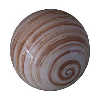 Abstract Swirl Orb Table Decor