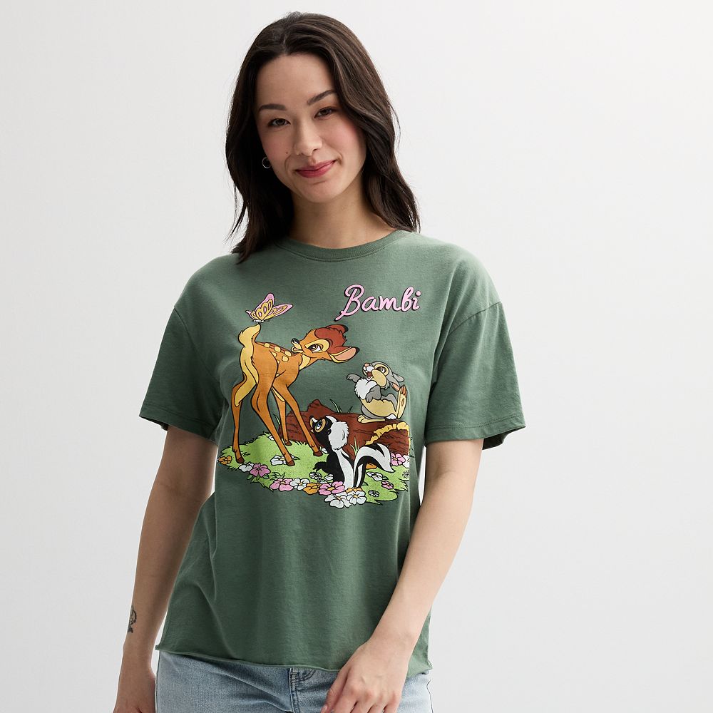 Disney's Bambi & Friends Juniors' Graphic Tee