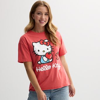 Juniors' Hello Kitty Graphic Tee