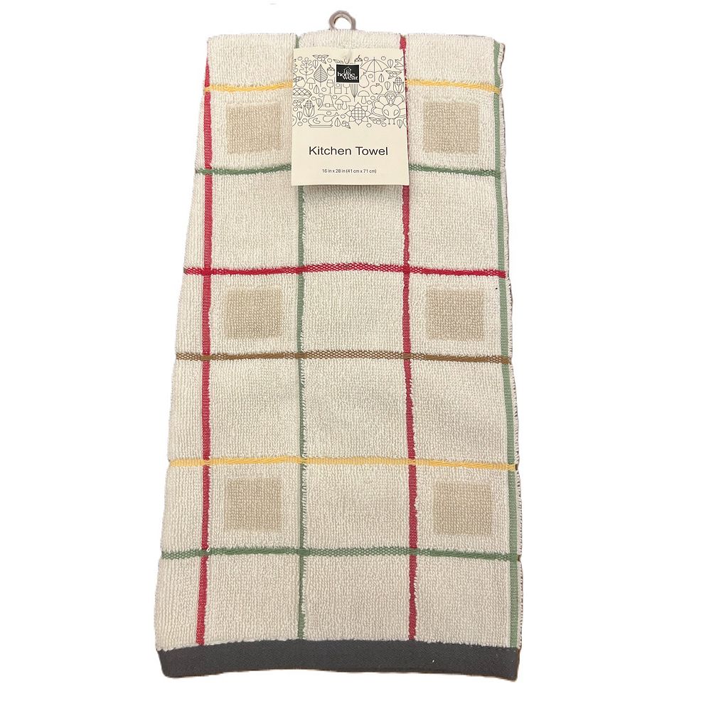 Hemingway Kitchen Towel 2 Pack in Taupe