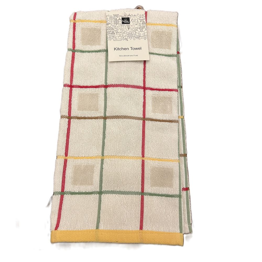 Hemingway Kitchen Towel 2 Pack in Taupe main image 1