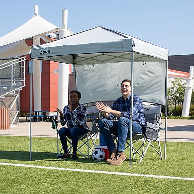 Core Instant Canopy with Half Sun Wall