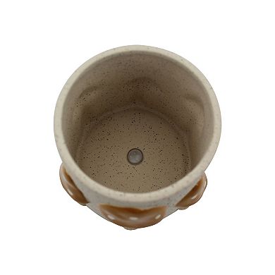 Everyday Decor Indoor / Outdoor Speckled Mushroom Planter