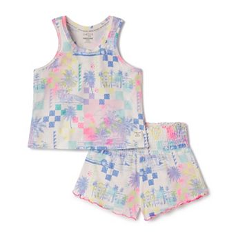 Girls 7-16 Limited Too 2 pc Pajama Tank Top & Pajama Shorts Set