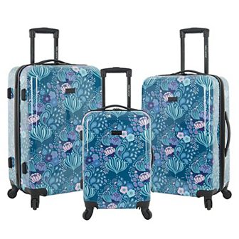 Bella Caronia 3 pc Rolling Hardside Spinner Luggage Set