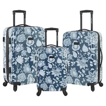 Bella Caronia 3 pc Rolling Hardside Spinner Luggage Set