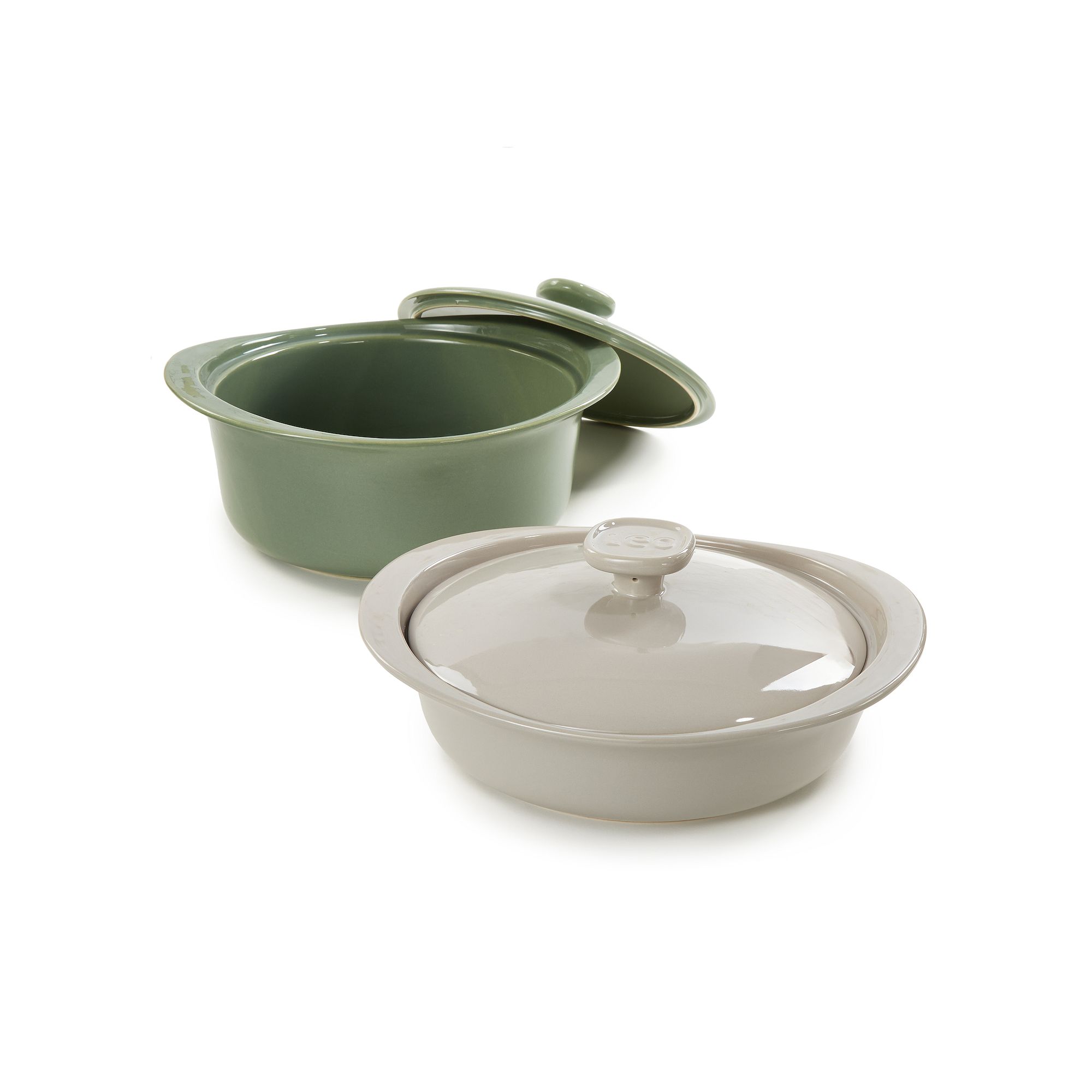 BergHOFF Balance 4-pc. Stone Casserole Dish Set with Covers, Multi