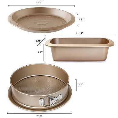 BergHOFF Balance 3-pc. Nonstick Carbon Steel Bake Pan Set