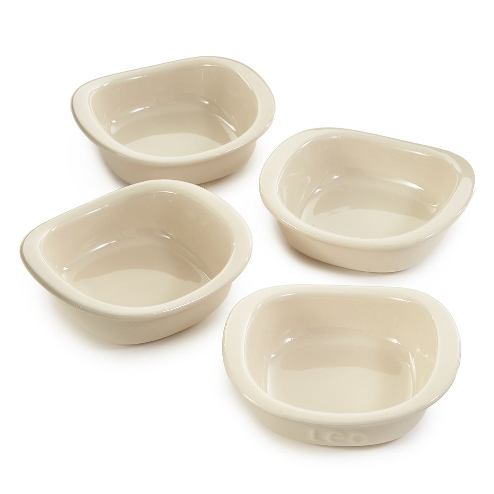 BergHOFF Balance 4-pc. Stone Ramekin Crème Brulée Dish Set
